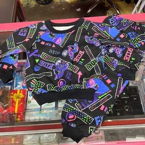 90s Vintage Kids Sweatsuit size 5